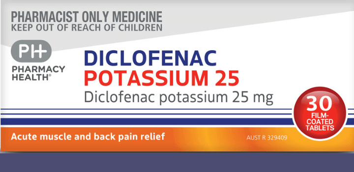 مسكن الديكلوفيناك (Diclofenac ) مسكن الديكلوفيناك (Diclofenac )